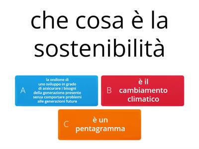 sostenibilità