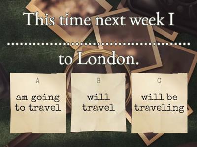  Future simple-Future continuous