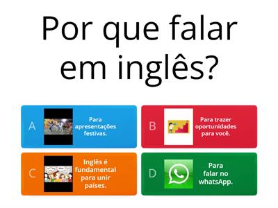 Quiz de Inglês