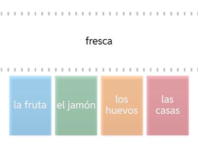 Adjective match game 3