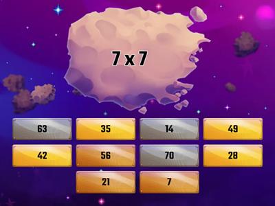 Умножение с 7 