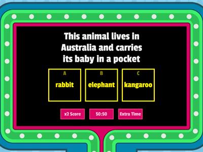  Animals quiz