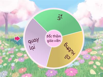 Bốc thăm giáo viên