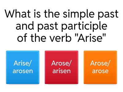 IRREGULAR VERBS REVIEW- FIRST PARTIAL- SECONDARY SCHOOL 