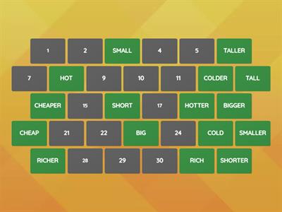 comparative adjectives