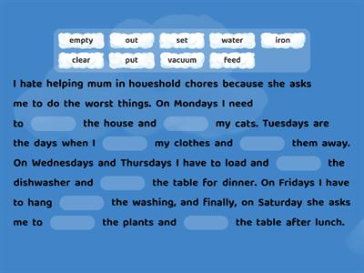 Household chores