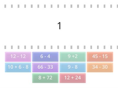 Adição e subtração com números naturais 