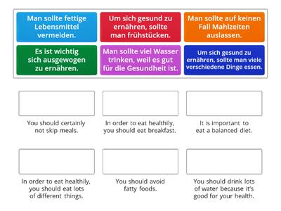 Was sollte man essen, um gesund zu bleiben?  Teil 1