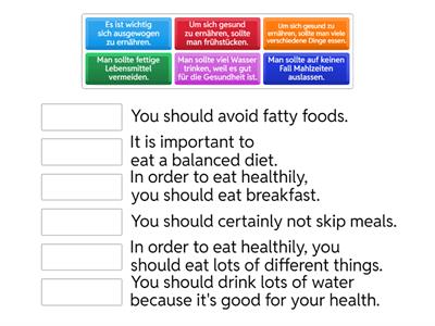 Was sollte man essen, um gesund zu bleiben?  Teil 1