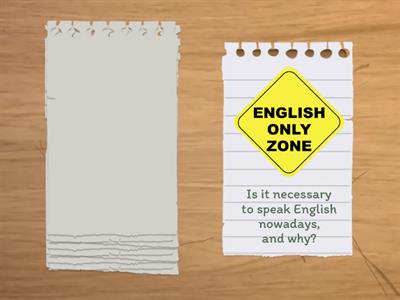 1. Learning foreign languages / English