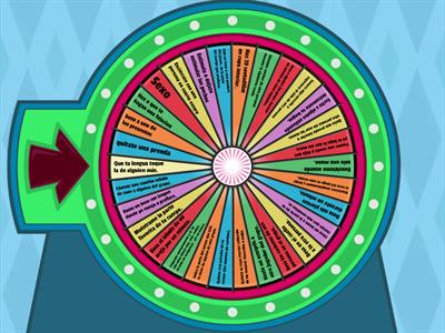 Ruleta de retos hot en fiestas