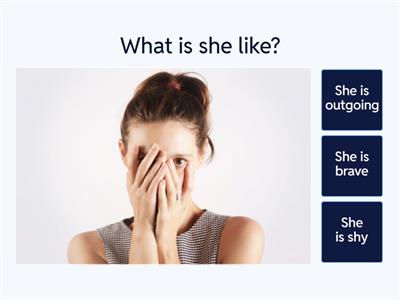 What are you like? x What do you look like?