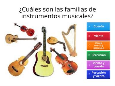 INSTRUMENTOS MUSICALES