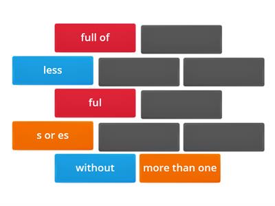 5.2 Suffix Matching with Definitions