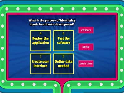 N5 Software Development Quiz - Python