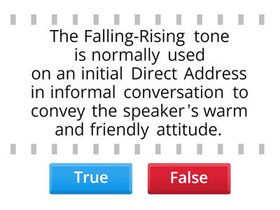 Intonation of Direct Address