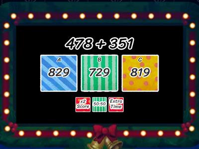 2 and 3-digit Addition with Regrouping