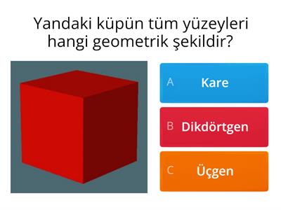 2.sınıf Geometrik Cisimler