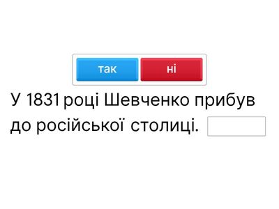 Тарас Шевученко. Рання творчість.