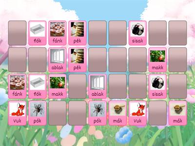 K hang aut szó végén 