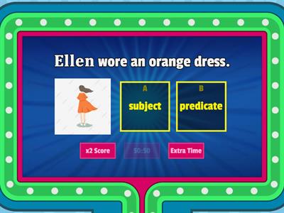  subjects and predicates 1