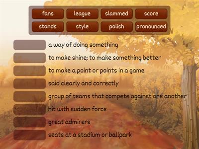 Roberto Clemente Vocabulary