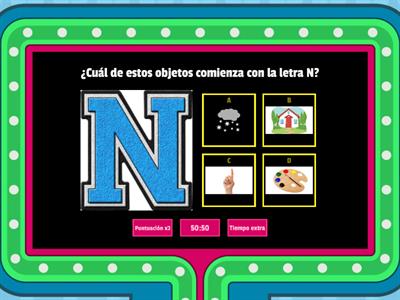 CONCURSO DE LA LETRA N