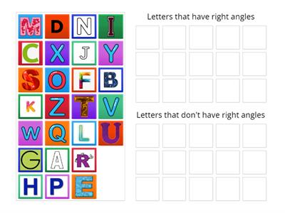 Find the right angles