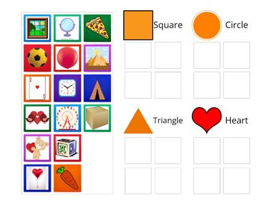 Shapes Sorting Activity