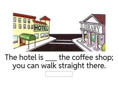 Prepositions of place