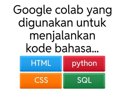 python dan google colab