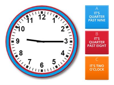 THE TIME AND ROUTINE VOCAB