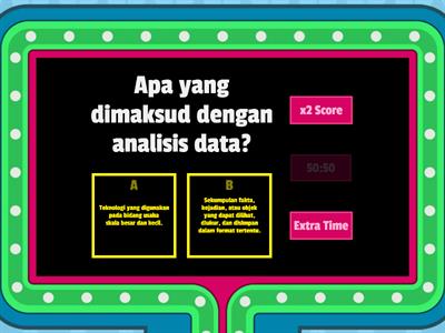 Quiz INFORMATIKA Materi Analisis Data