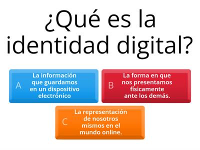 Indentidad Digital y Ciudadania Digital