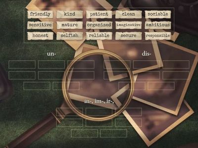American English File 3 Unit 1C negative prefixes
