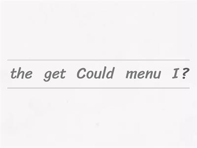 Making requests - Restaurants A1-A2