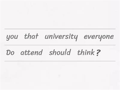 Education ESL questions