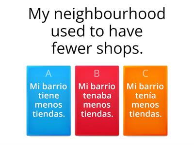 Mi barrio en el pasado