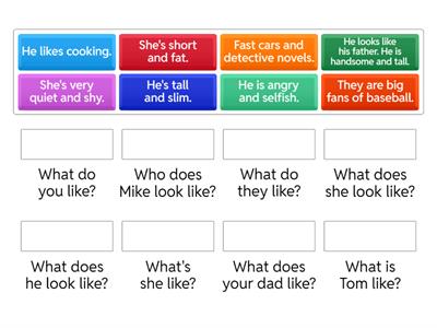 Like, Look like, Be like