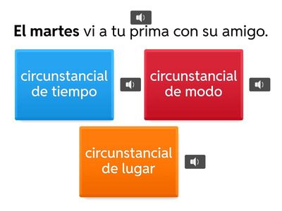 Complementos circunstanciales
