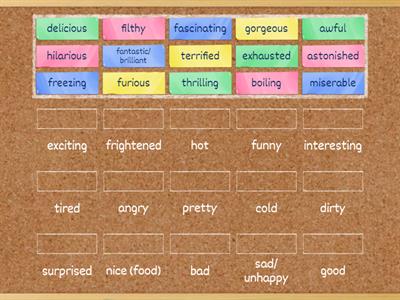 IE  U 1- Gradable/ Extreme Adjectives