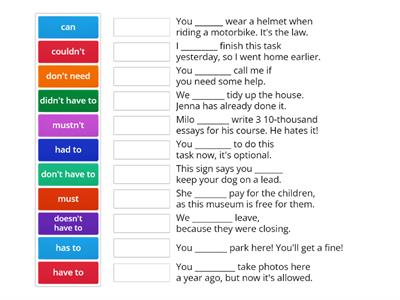 B2. Modal Verbs