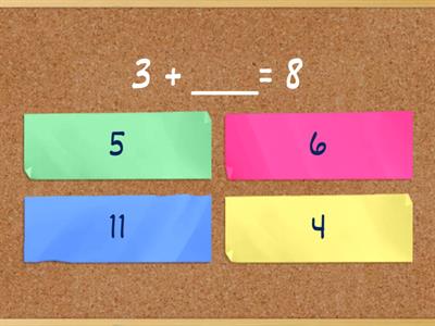 Missing Addend within 10