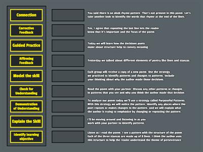 Explicit Teach Components 