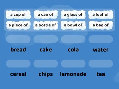 Countable/Uncountable Nouns with Quantifiers & Containers