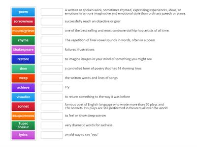 Edge Blue Unit 7, Cluster 2 Part 2: Shakespeare/Tupac