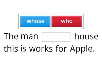 6B defining relative clauses