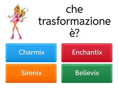 trasformazioni winx