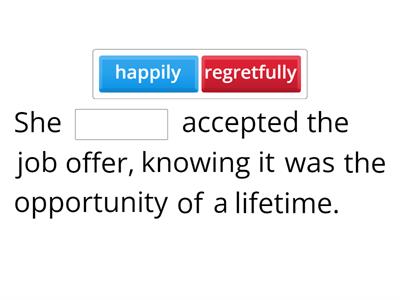 Attitudinal Adverbs Grade 11