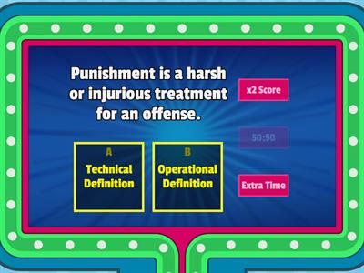 Technical and Operational Definition 